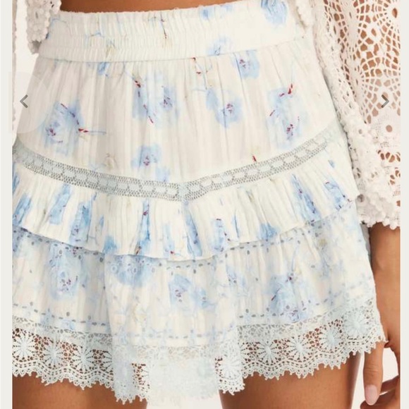 LoveShackFancy - TANISHA SKIRT- SANTA ROSA RIVER, brand new!! - Picture 2 of 8